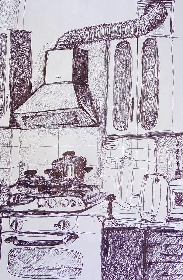 "Печка",20х15,б.,кар.,©