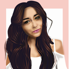 Портрет в векторе