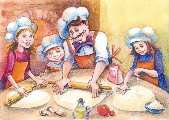 Мастер-класс в пиццерии