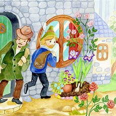 К книге о волшебнице и ее кошке Birmi.