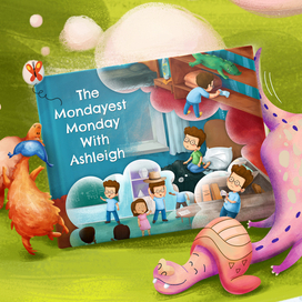 обложка для книги "The Mondayest Monday"