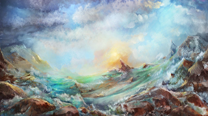 скалистая бухта