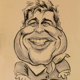 Шарж Бред Пит