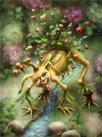 Чешуйчатый фруктоед