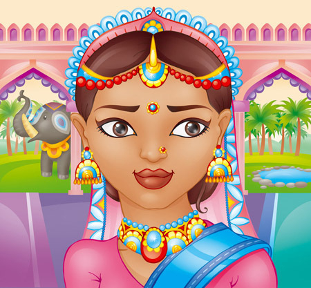 индианка Дамаянти (серия *принцессы мира*)