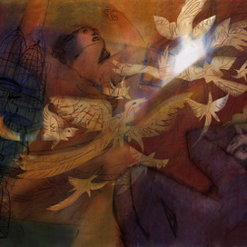 Иллюстрация к книге Бруно Шульца "Коричные лавки"