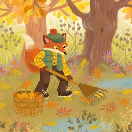 Наводит порядок дома