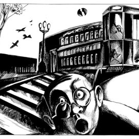 Иллюстрация к роману М. Булгакова "Мастер и Маргарита"