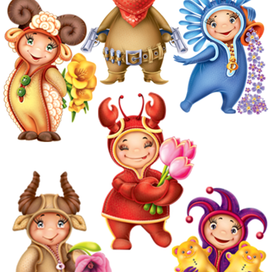 Гороскоп в костюмах