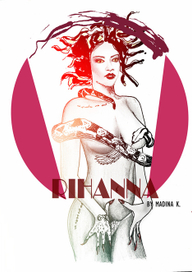 Rihanna illustration