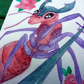 муравей воин