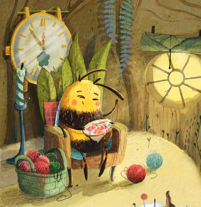 Новая история о Пчелке