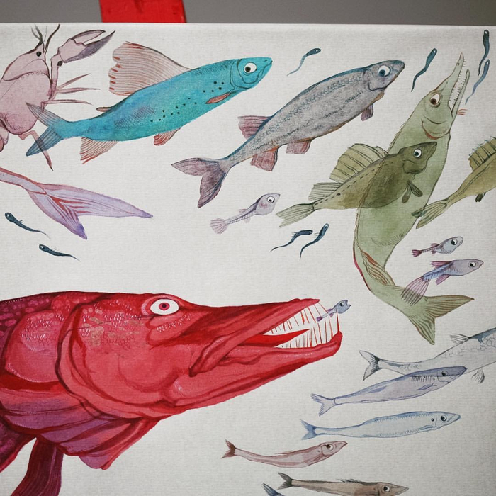 Фрагмент иллюстрации к сказке