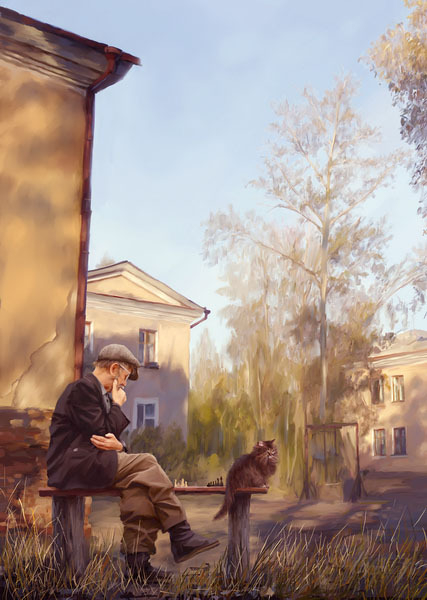 Иллюстрация в журнал "Встречи"