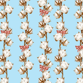 Хлопковый паттерн