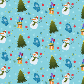 Новогодний паттерн