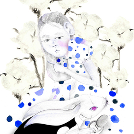 Алиса видит кролика