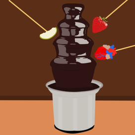Шоколадный фонтан