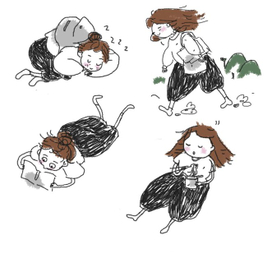 дизайн девочки