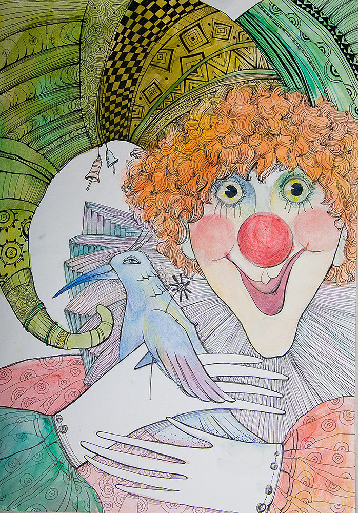 С птицей счастья