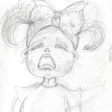 Наброски иллюстраций к стихотворениям А. Барто