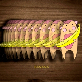 мартышка - банана