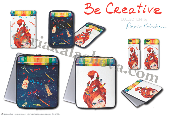 "Be Creative" для мобильной продукции. Art Licensing