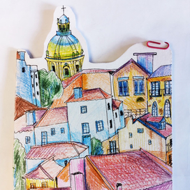 Открытка с Лиссабоном