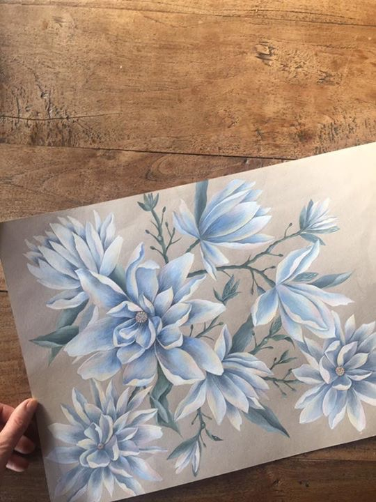 Разработка мотива принта