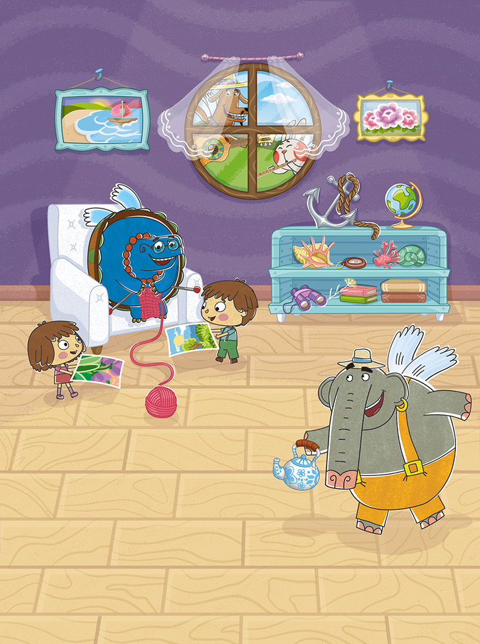 "Летающие звери" Речь