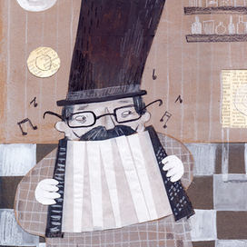 Иллюстрация к книге "Мой дедушка был вишней"