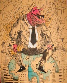 Мир подчиняется жирному ублюдку