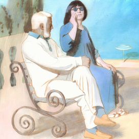 Для ноябрьского номера "Славянки" в 2021 году.