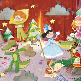 Иллюстрация для изд. Мозаика