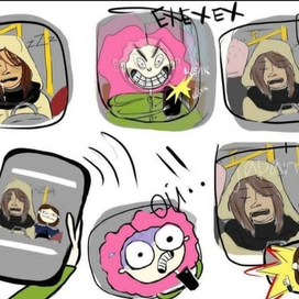 Комикс "В автобусе"