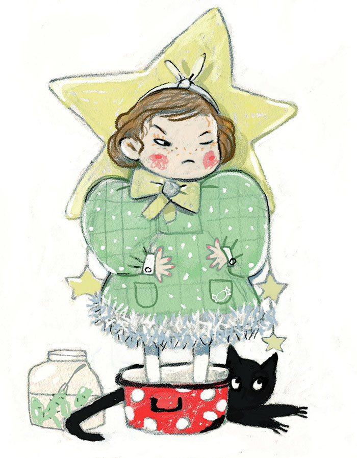 Страннная елочка