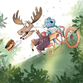 Ох уж этот лось 