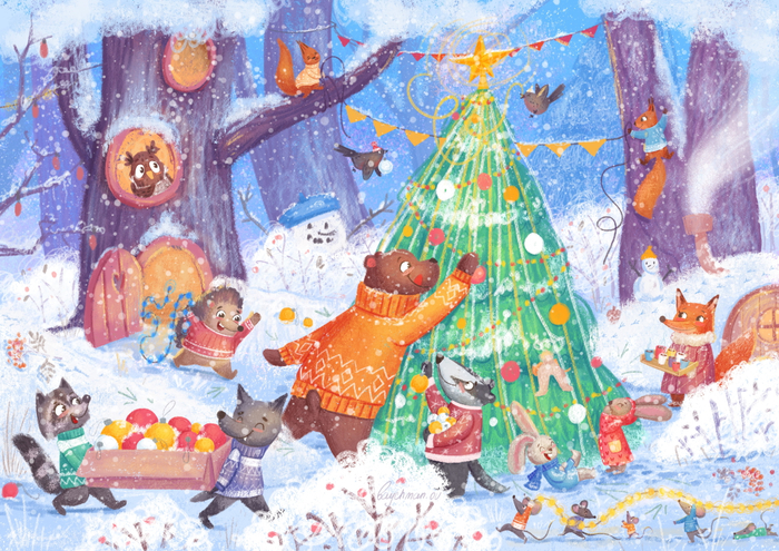 Наряжаем елку!