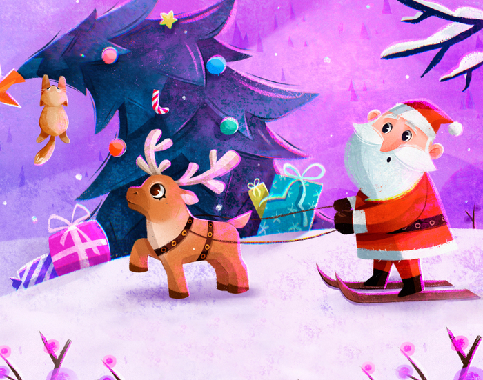 Санта и его друзья