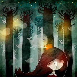 призраки и корона