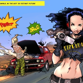 Подарочный рисунок для девушки