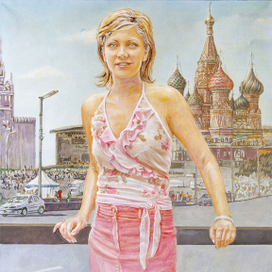 "Ириска" (незаконченный портрет), 2005 г.