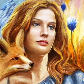 Цифровой портрет по фотографии