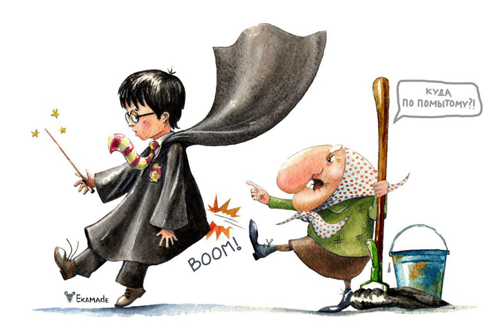 «Куда по помытому?!»