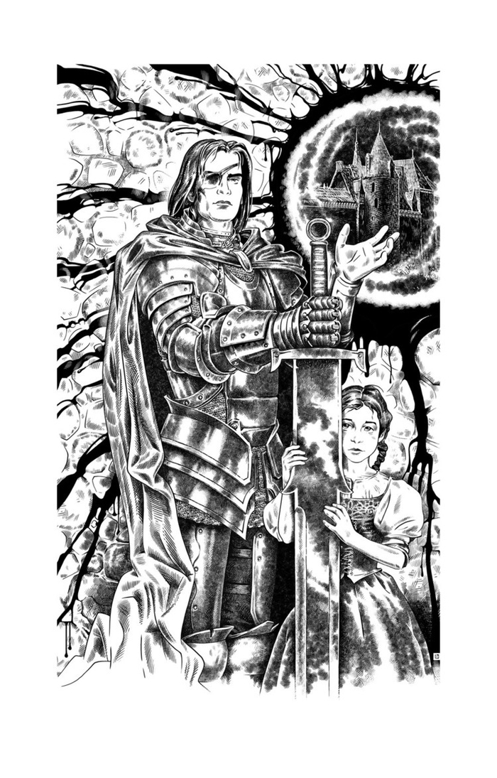 Девочка и меч. 