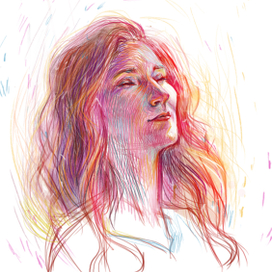 портрет рассвет