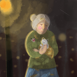 бабушка и котик часть 2