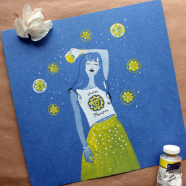 Лимонная Манипура чакра