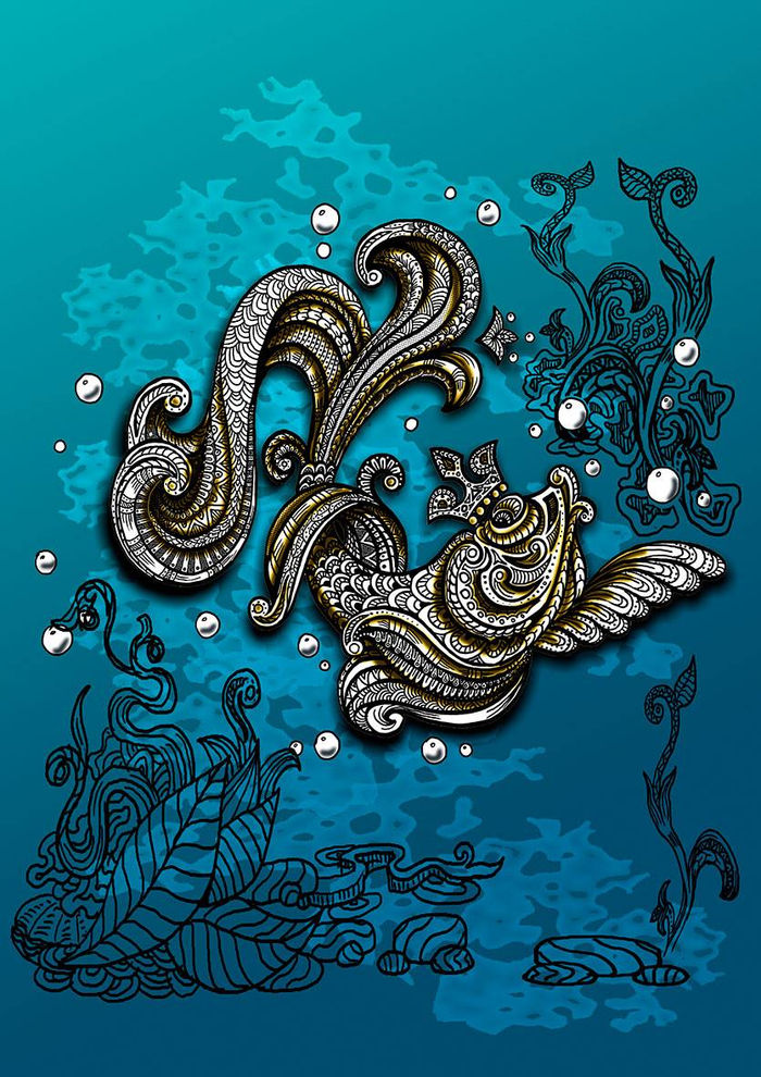 Золотая рыбка..