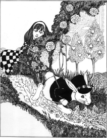Алиса и Белый кролик